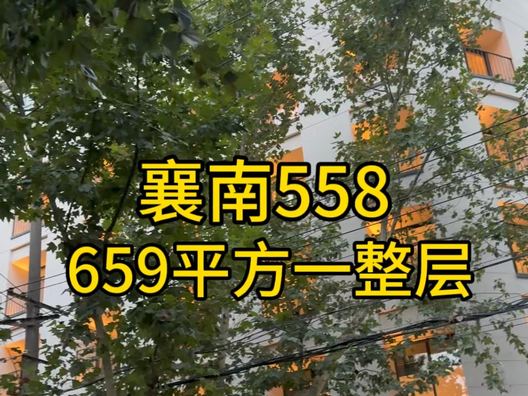 襄阳南路558整层公寓 659平方四房 240平方 278平方起#上海公寓#襄阳公馆 #上海买房#不限购公寓#柳哥看房哔哩哔哩bilibili