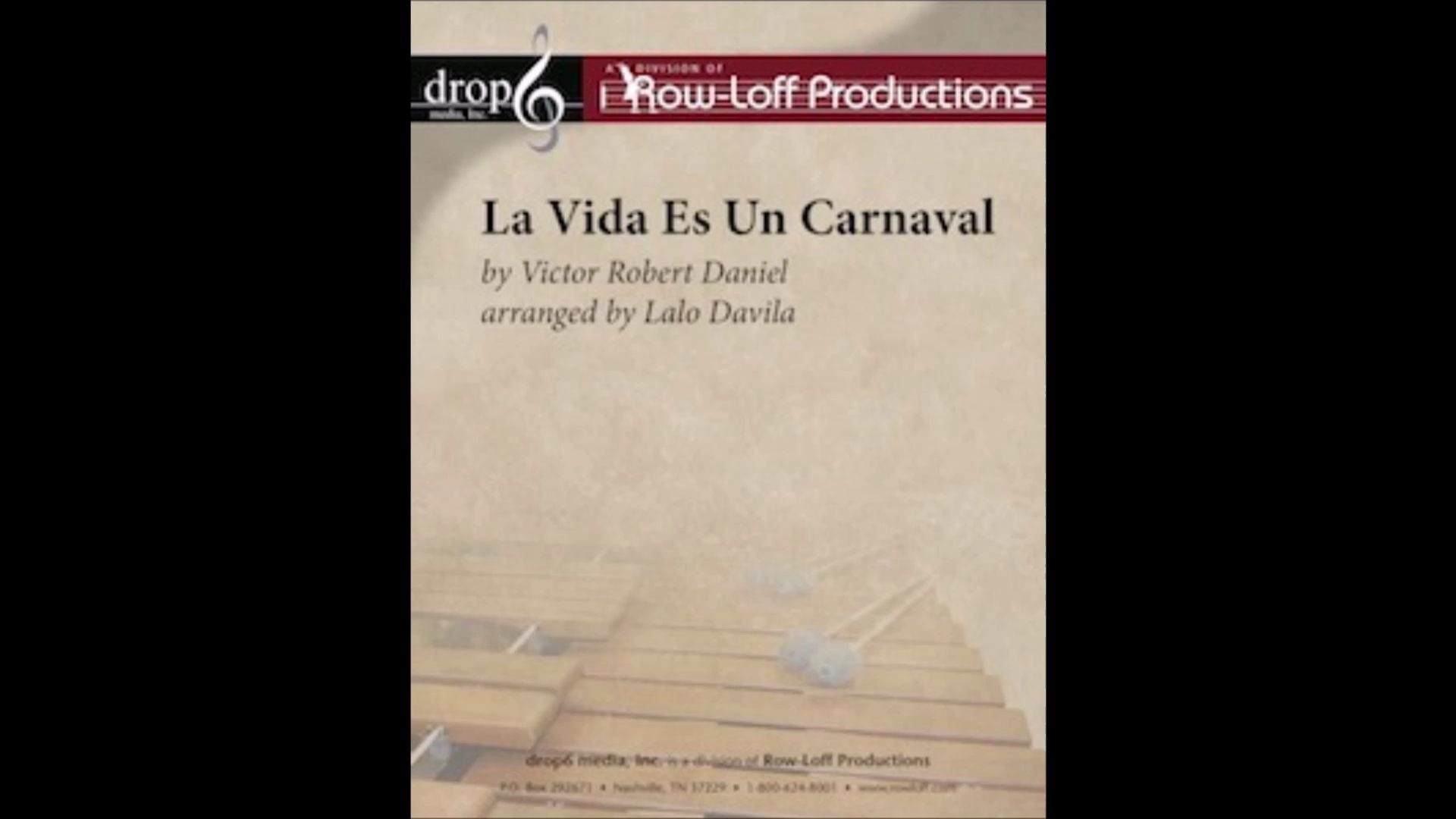 [图]【打擊樂重奏】狂欢节 La Vida Es Un Carnaval 4級 / 05ART01