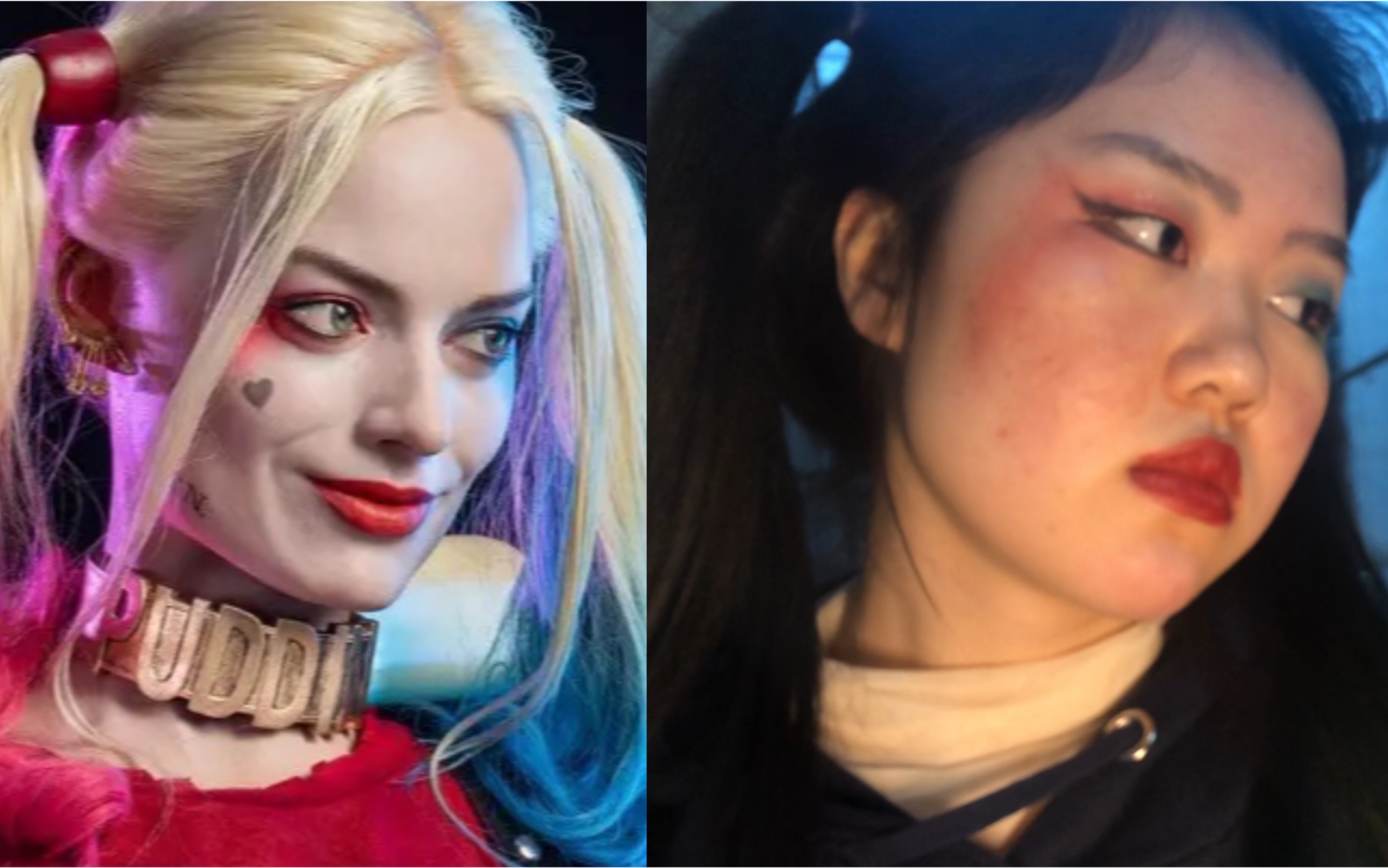 小丑女灵感妆容·亚洲版 cosplay_哔哩哔哩_bilibili