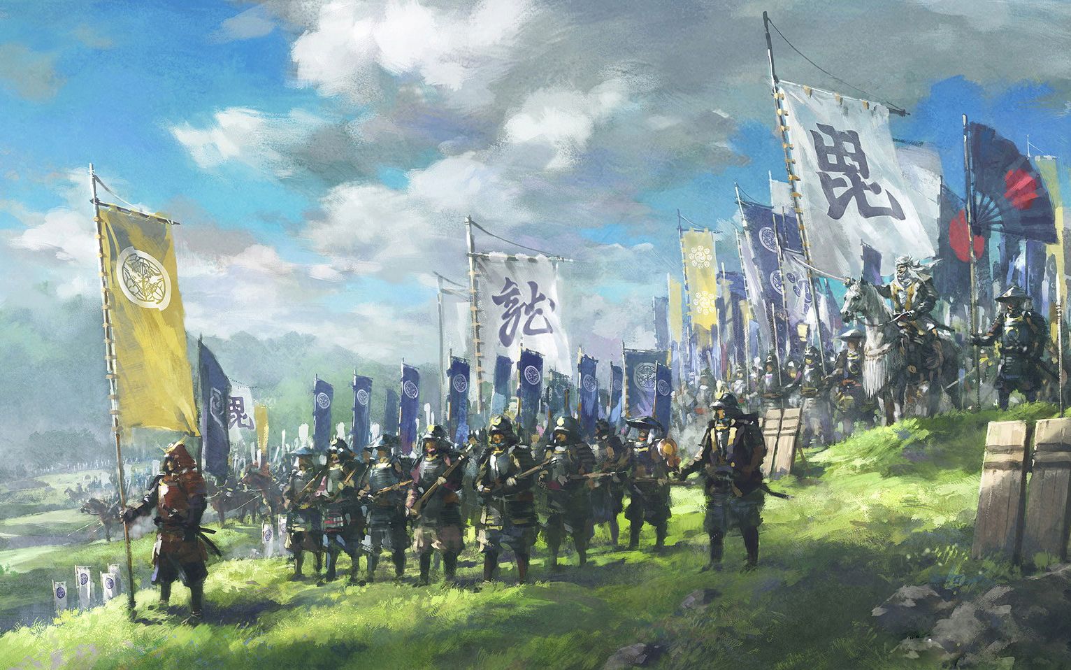 【幕府将军2】上杉谦信最终之战上杉无双战报丨完结_哔哩哔哩_bilibil