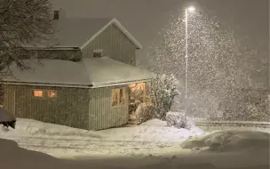 下载视频: 挪威：这才是北欧的鹅毛大雪