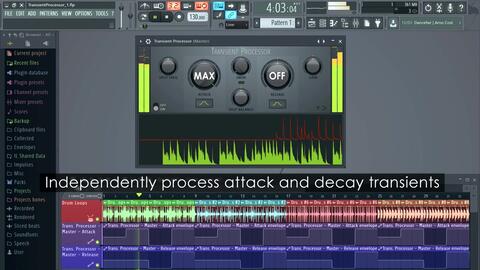 Transient Processor | FL Studio-哔哩哔哩