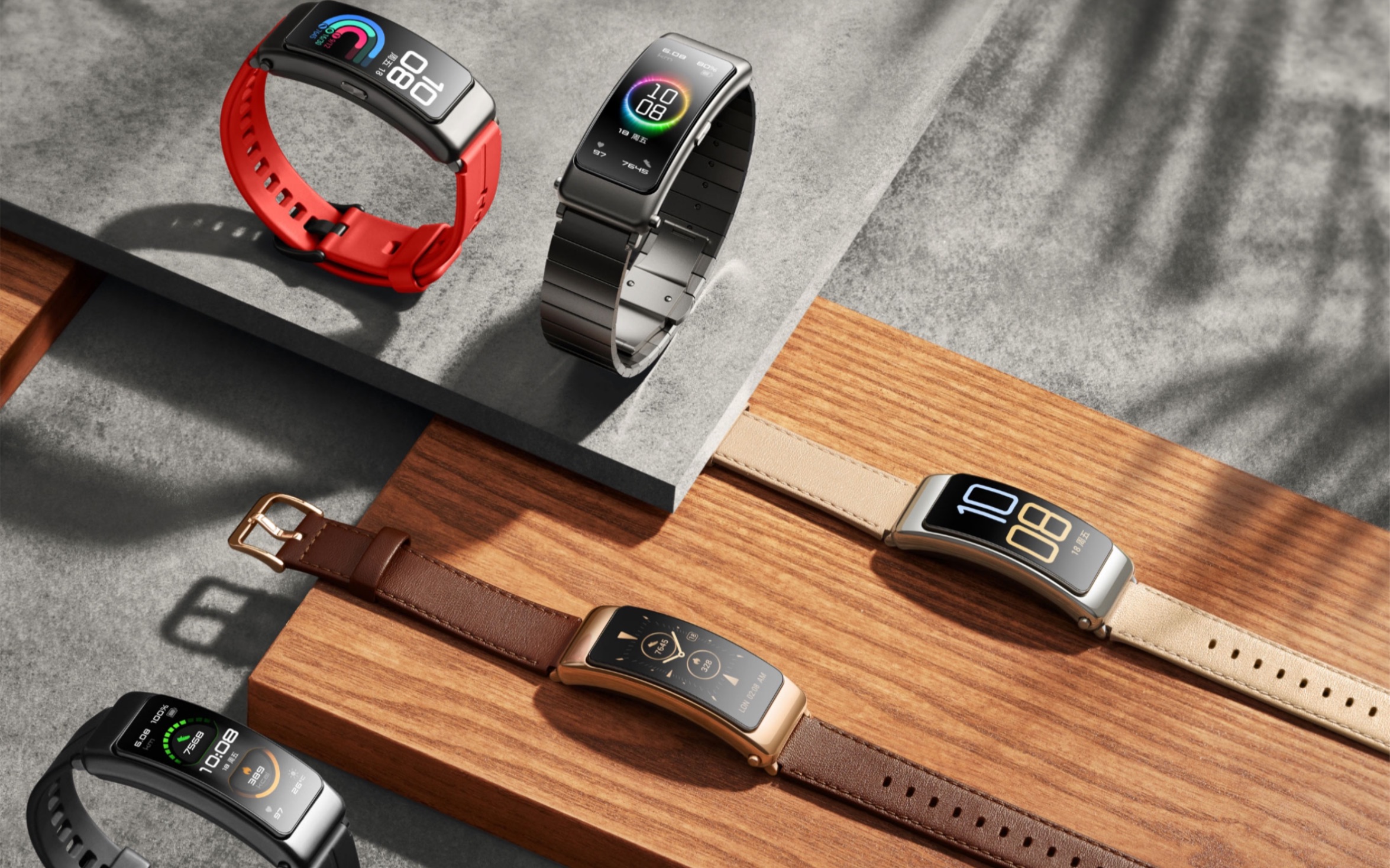 【huawei-b6手环】从"早安"到"晚安",从手机到手环