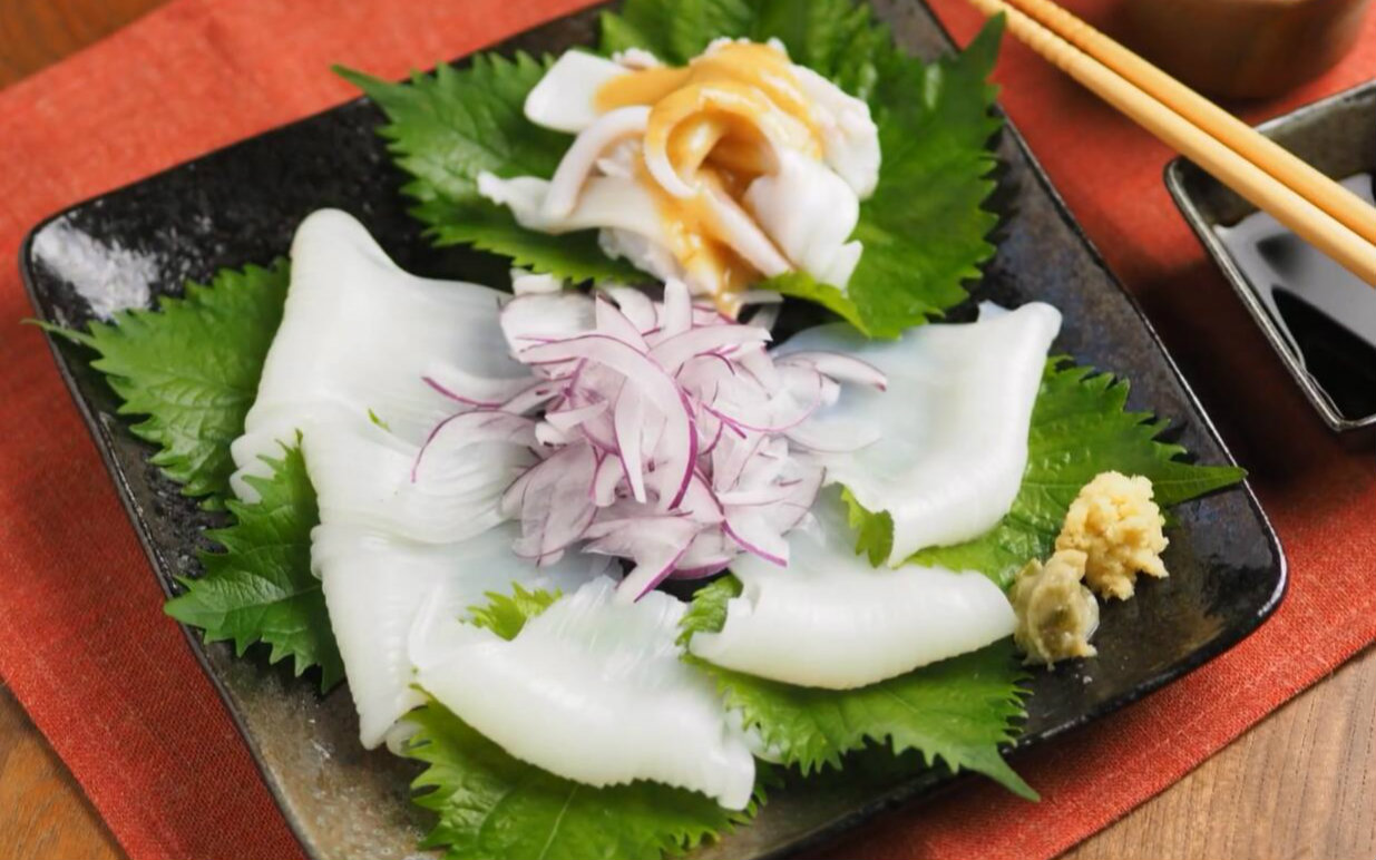 筋肉料理人系列-鱿鱼刺身