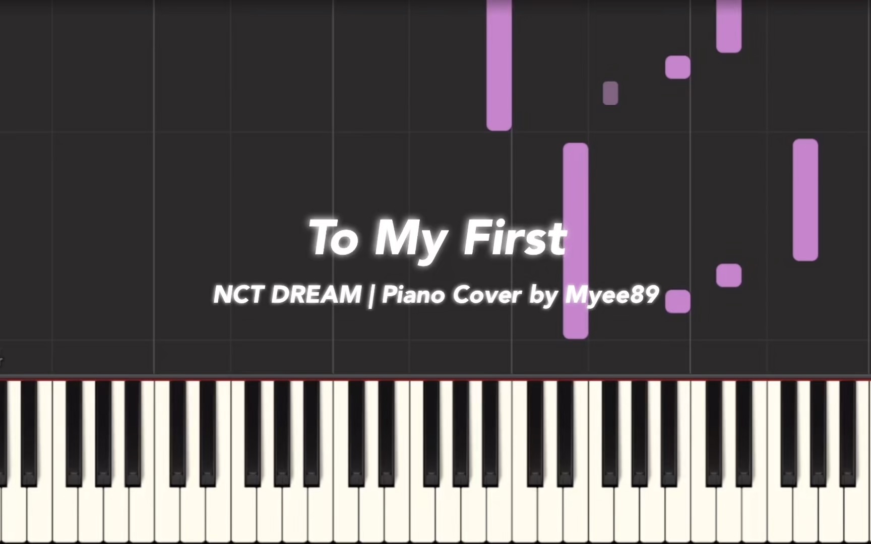 [图]【钢琴版】NCT DREAM - To My First