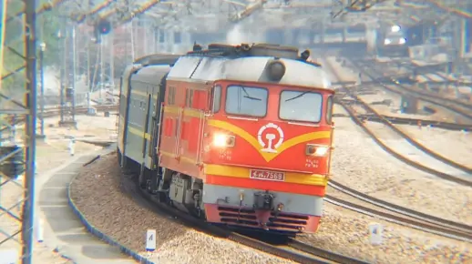 【火车】DF4B 7569牵引T8370深圳-梅州 通过