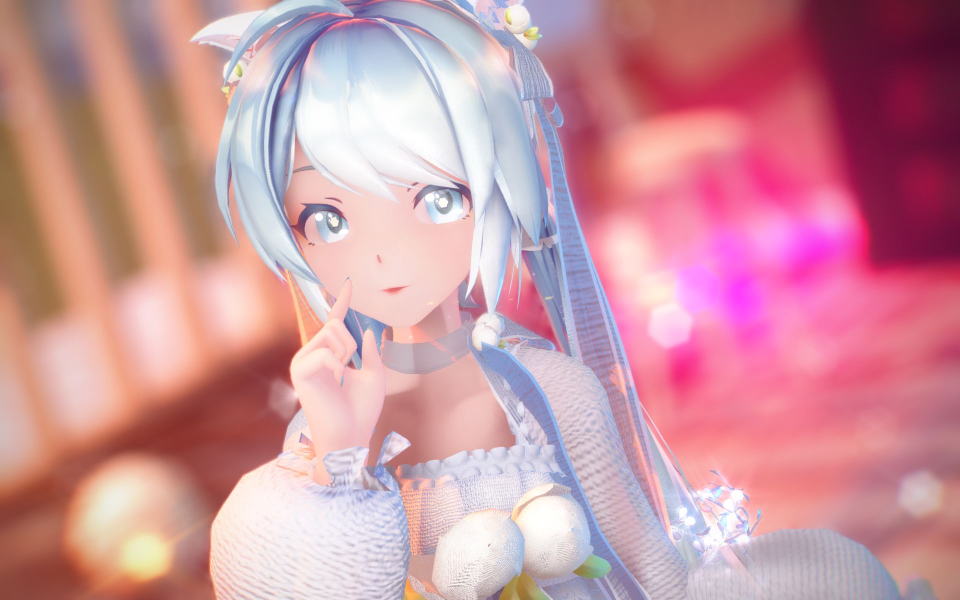 【改模配布 · 联动 · 初音mmd】《いかないで》sour式猫耳铃兰初音