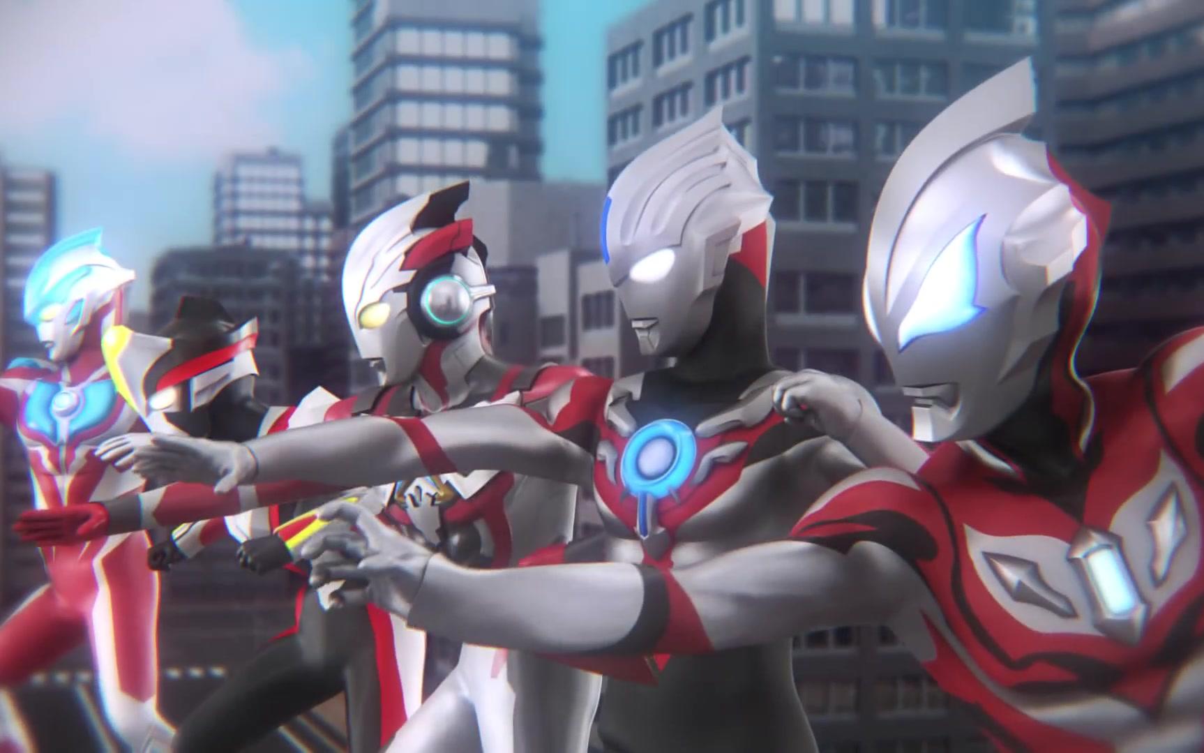 奥特曼融合一起开玩吧rb奥特曼登场