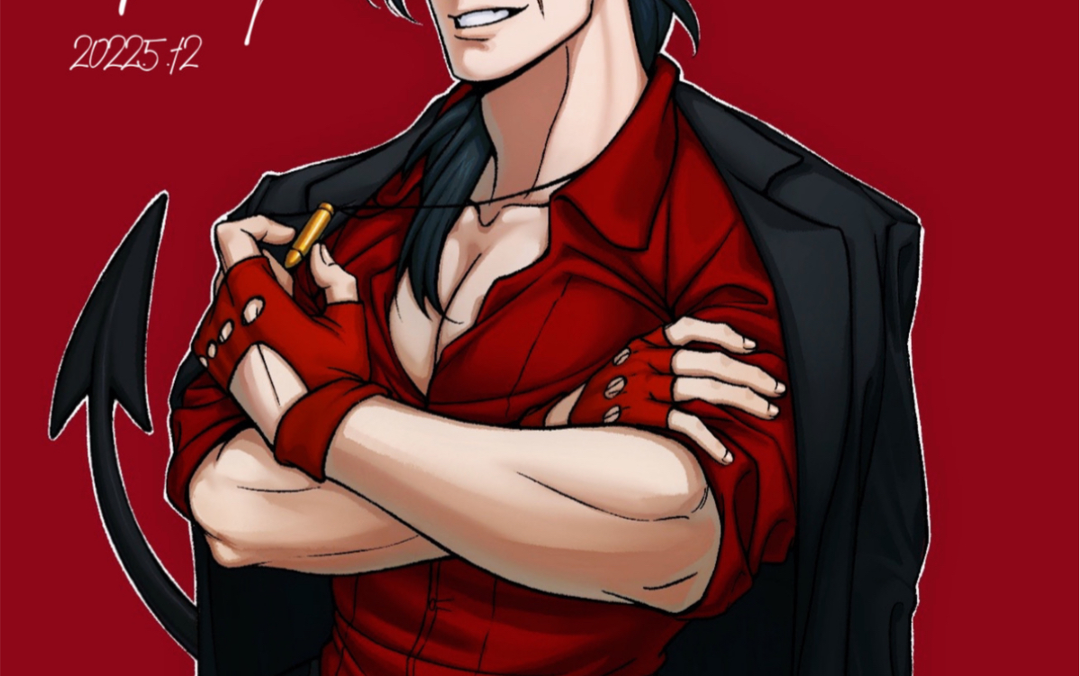 地狱把妹王x迈阿密热线太子,绘画过程录屏