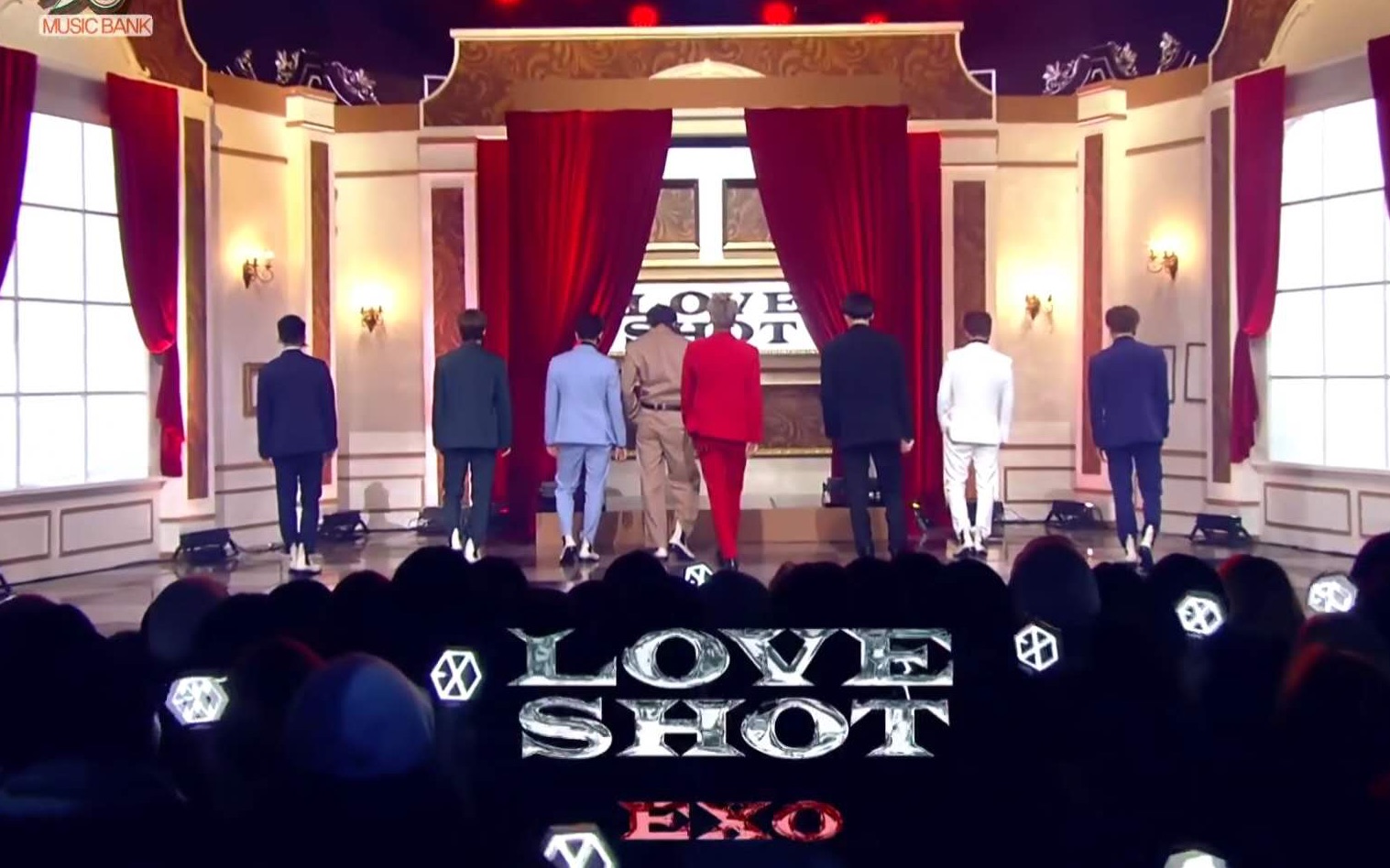 [图]【EXO】【一键换装】Love Shot 全程高能踩点混剪～全网最丝滑