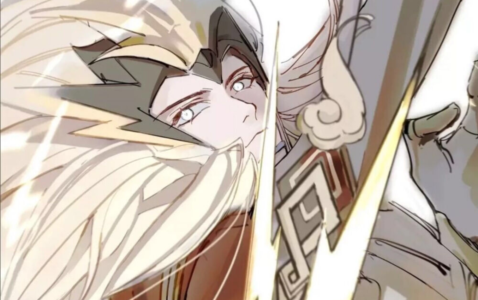 冷晖照寒枪可知谁锋芒