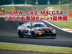 Download Video: BMW G82 M4 GT4 上海国际赛车场GT4组别正赛最快圈2'15.234!!!