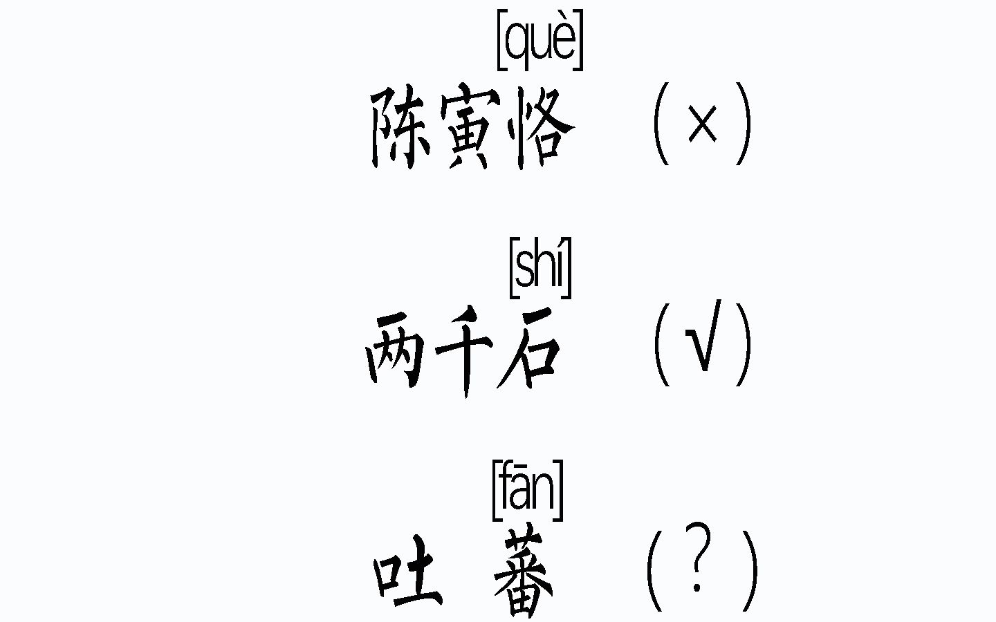 [图]那些被纠正过的读音，我们怎么又读错了？