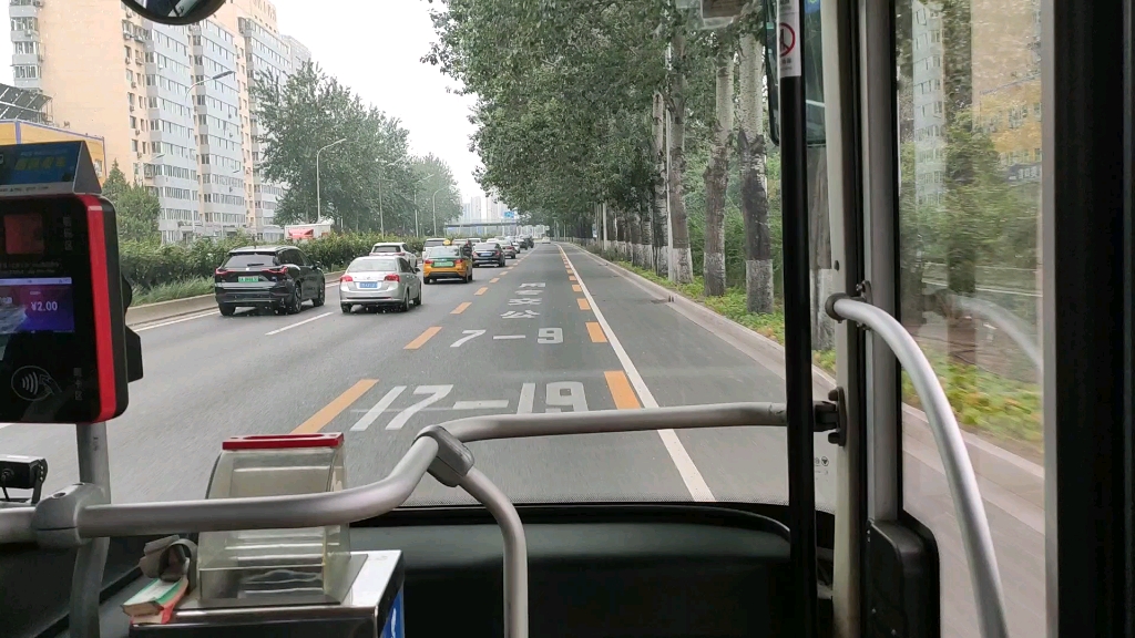 北京公交998路撤销前影像_哔哩哔哩_bilibili