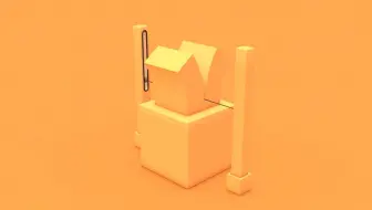 【C4D教程】超简单的C4D方块切割循环动画