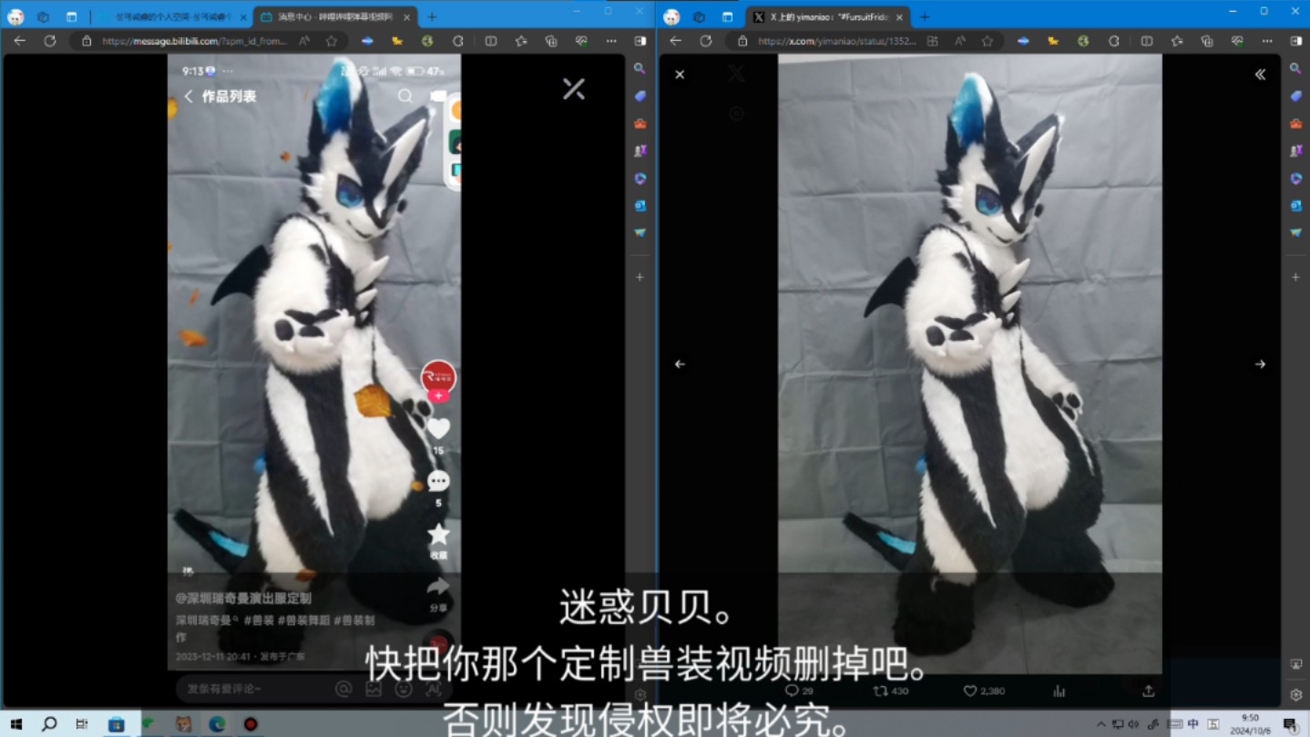 深圳瑞奇曼舞美艺术发展有限公司侵权推特Furry图片じ看完被逼了.拉黑我抖音.哔哩哔哩bilibili