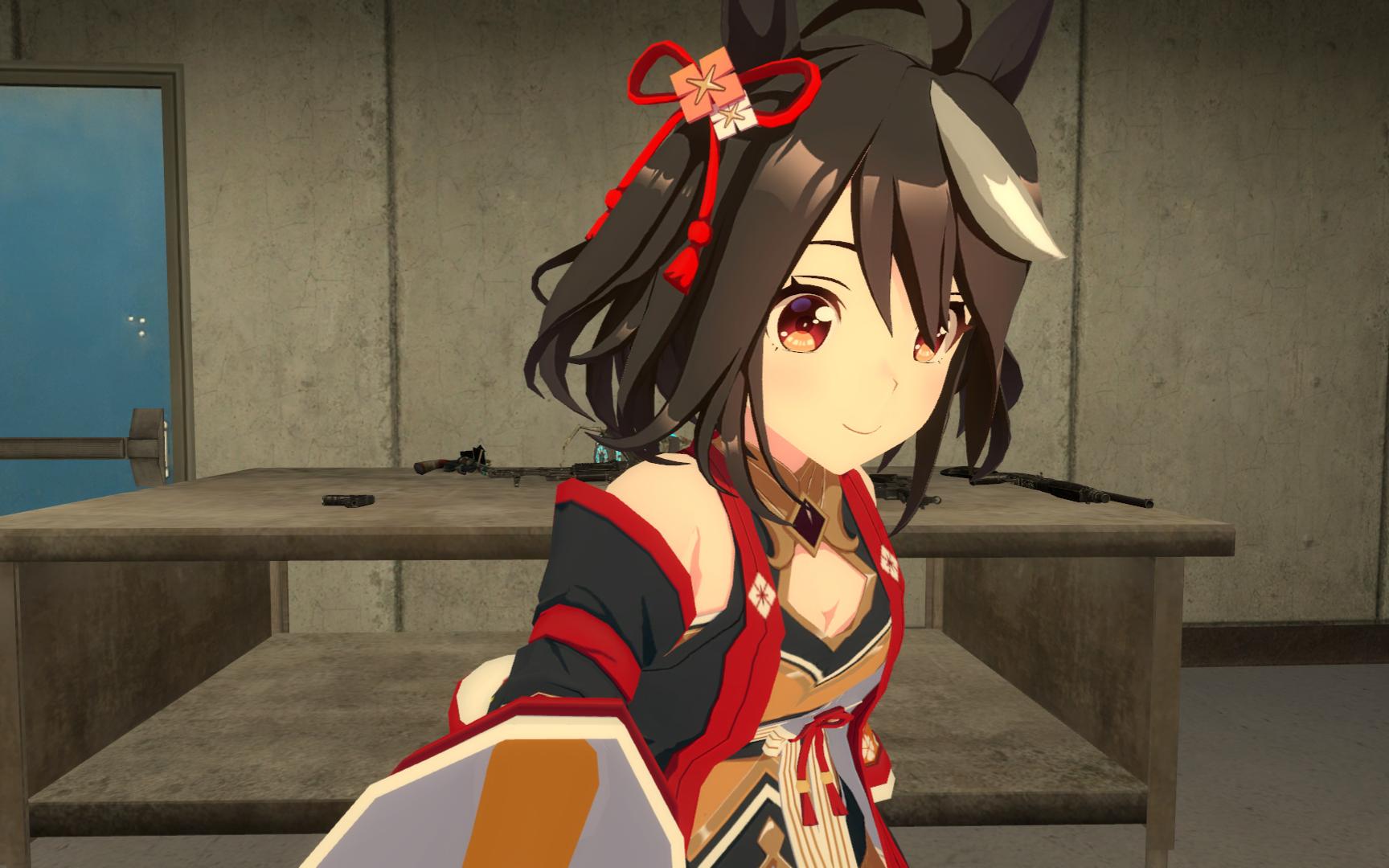 小北酱的不同枪械射击