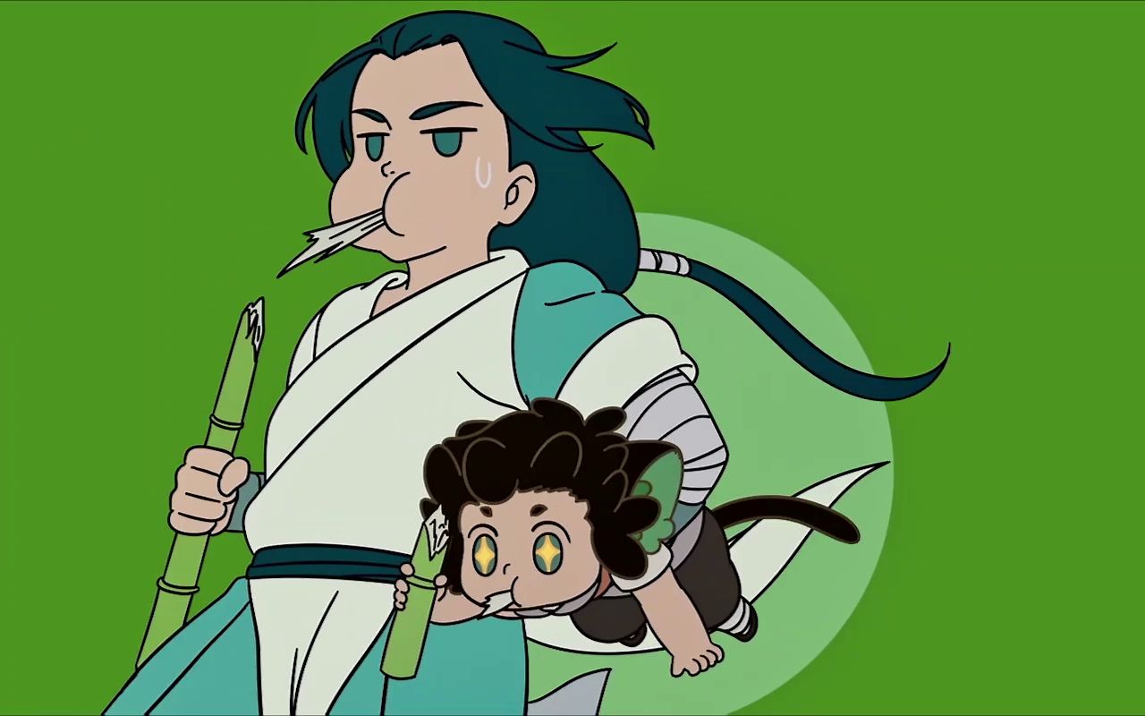 【罗小黑吃记|混剪】小黑的吃货之旅