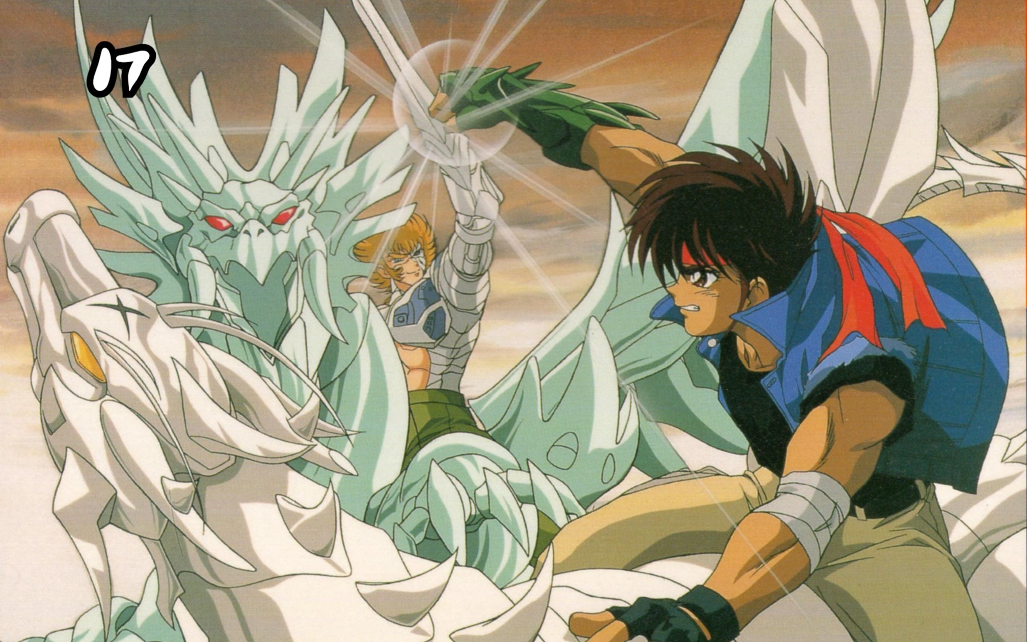 第17集 钢铁神兵 出现!黑色的x 童年经典动漫