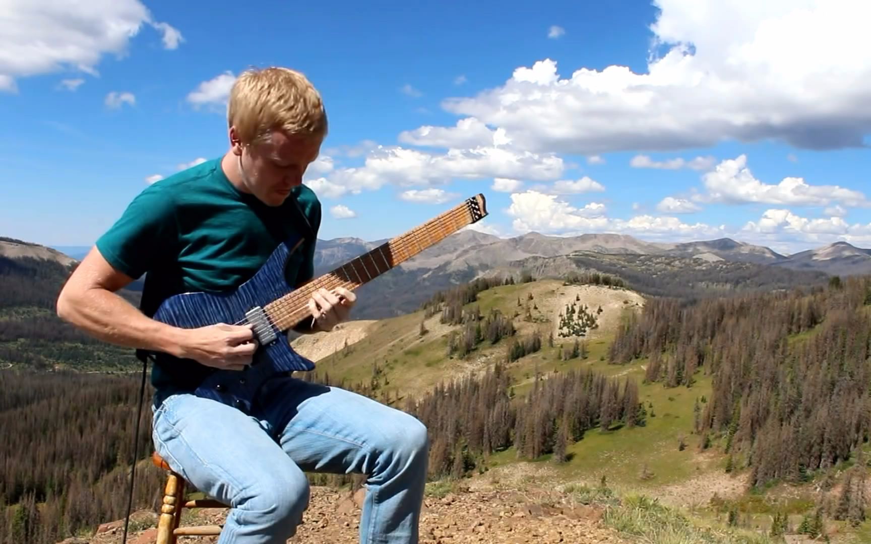 【吉他演示】前卫金属scale the summit - the olive tree x the