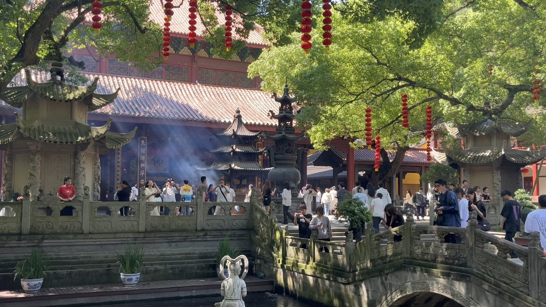 杭州历史网红名寺法喜讲寺,以第一灵感观音道场闻名于世哔哩哔哩bilibili