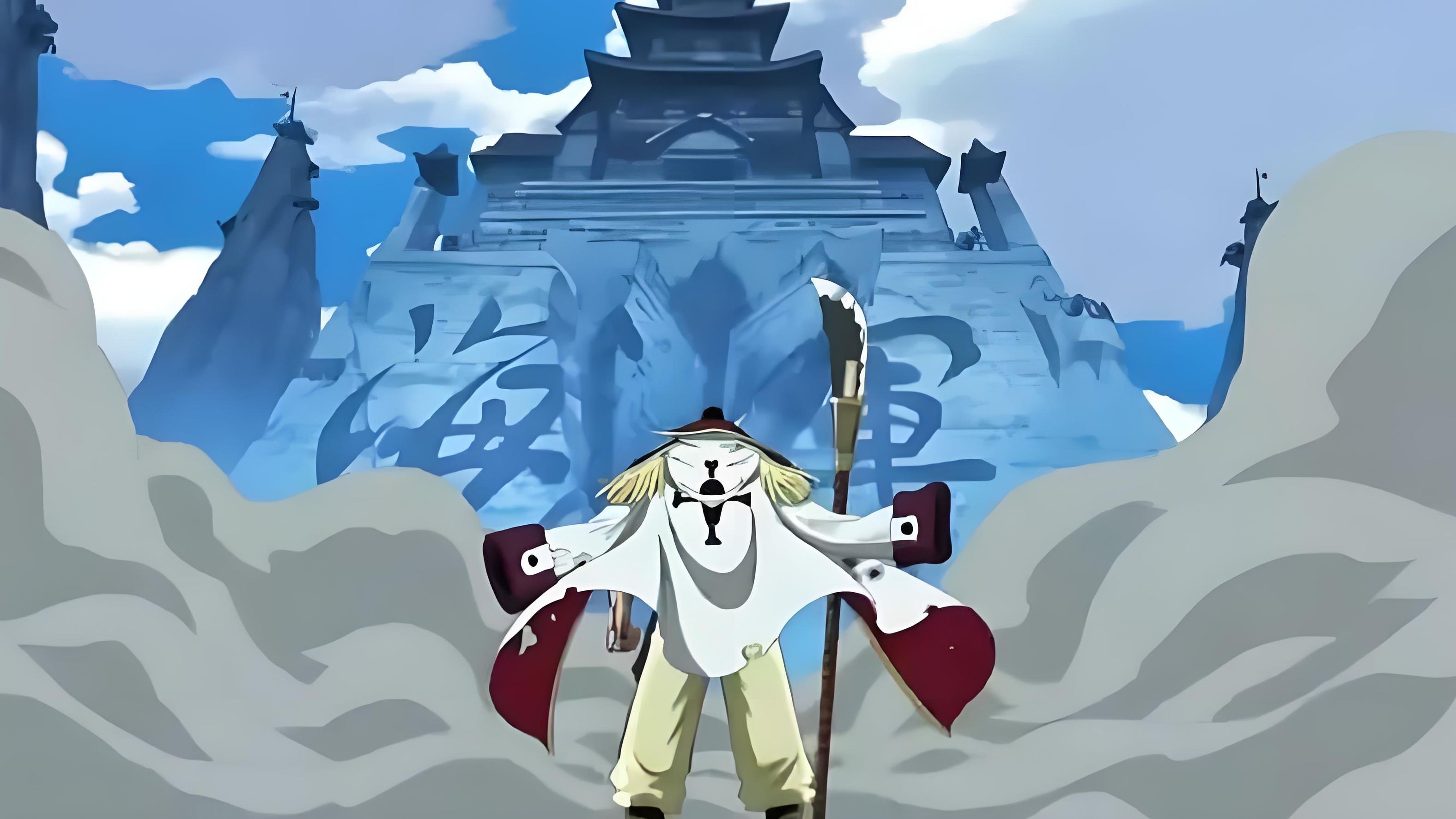 【1080p/60fps】顶上战争白胡子战死!没能杀死黑胡子是最后的遗憾!