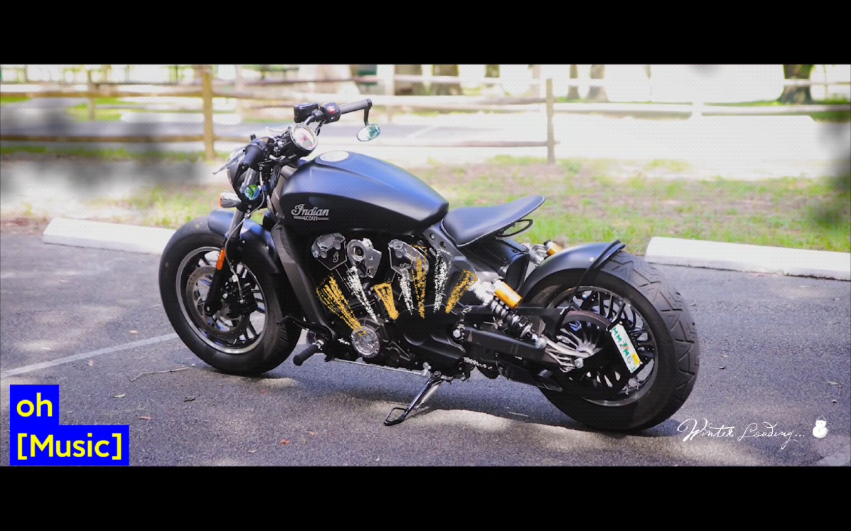 印第安侦察兵CUSTOM INDIAN SCOUT BOBBER哔哩哔哩bilibili