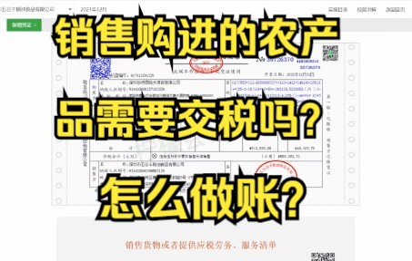 18、粮油行业:结算本月销售的所有农产品及粮油货物哔哩哔哩bilibili