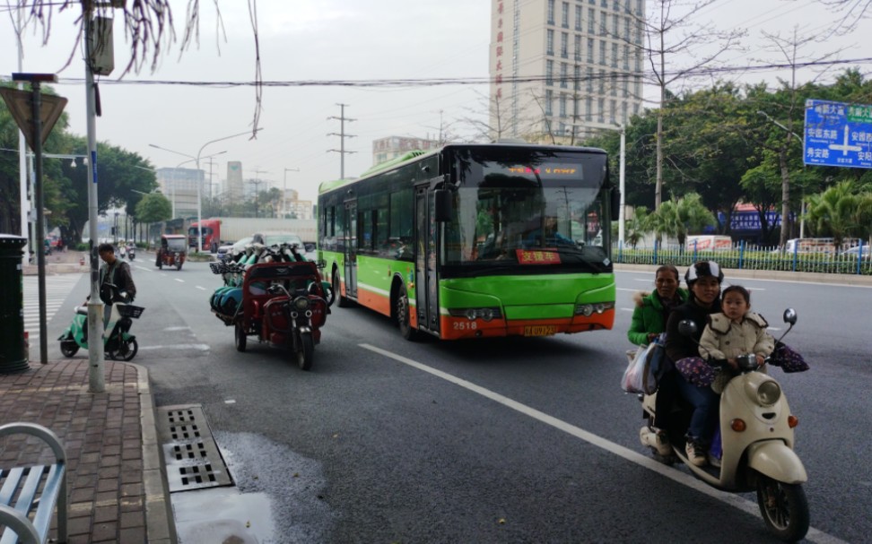 (曾经是南宁公交中最长的线路)(第一条链接了南宁市区与武鸣和里建的公交线路)南宁邕城公交K5路安吉客运站→里建公交车场全程POV哔哩哔哩...