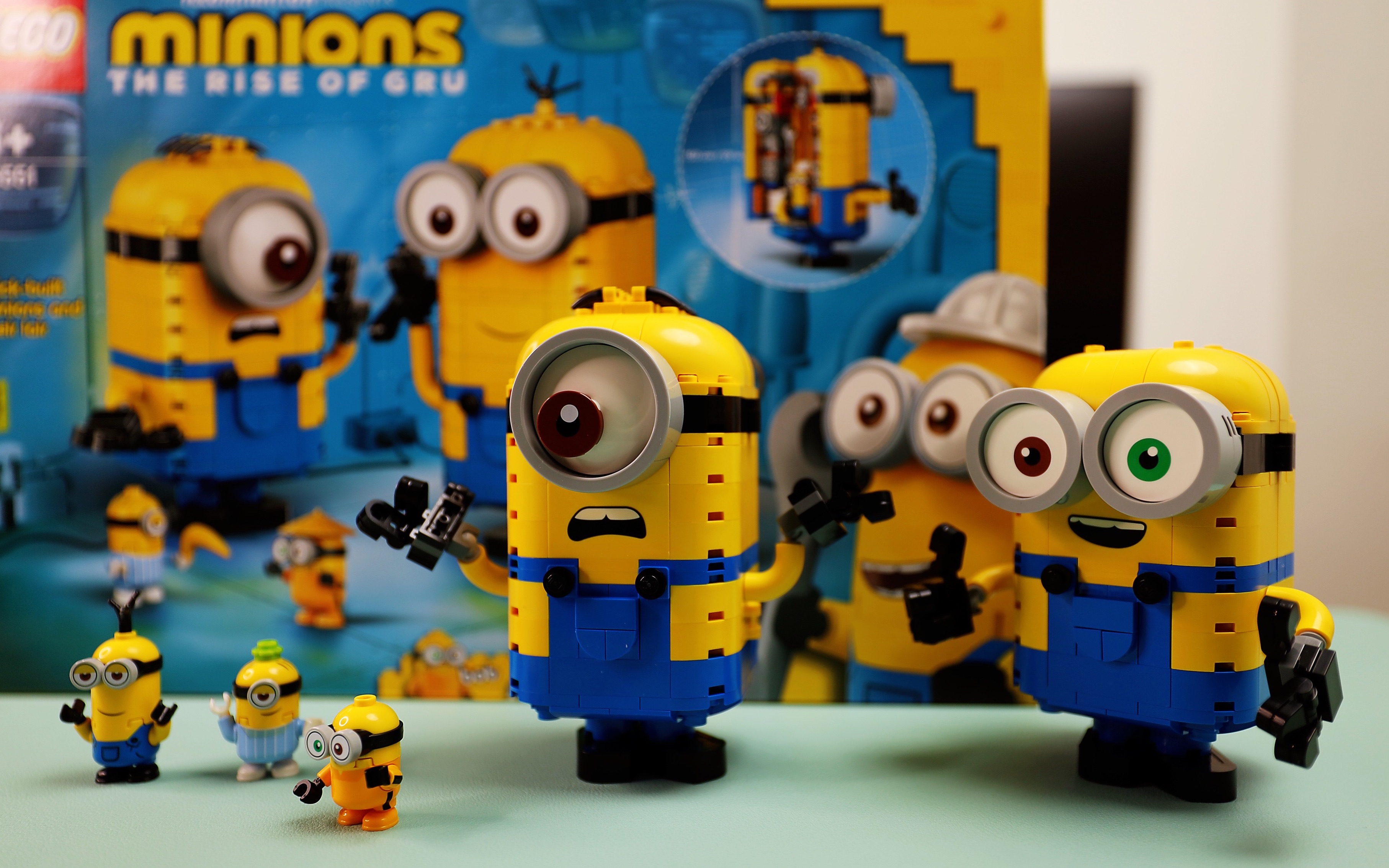 萌萌哒小黄人,拿在手里就开心～值得入手～【乐高】75551玩变小黄人