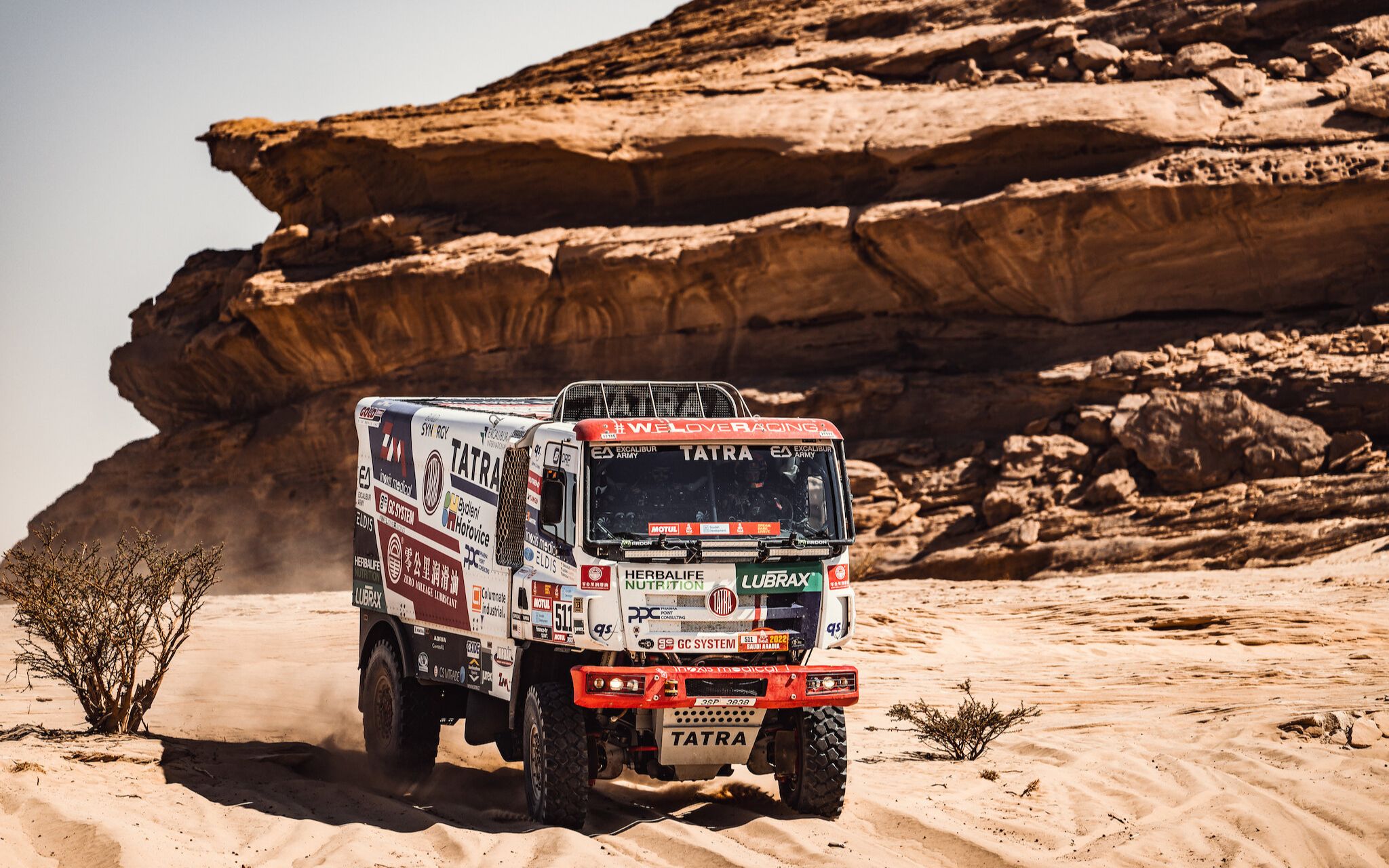 【达喀尔2022】第10赛段:tatra凤凰卡车证明实力,斩获赛段第4,破除