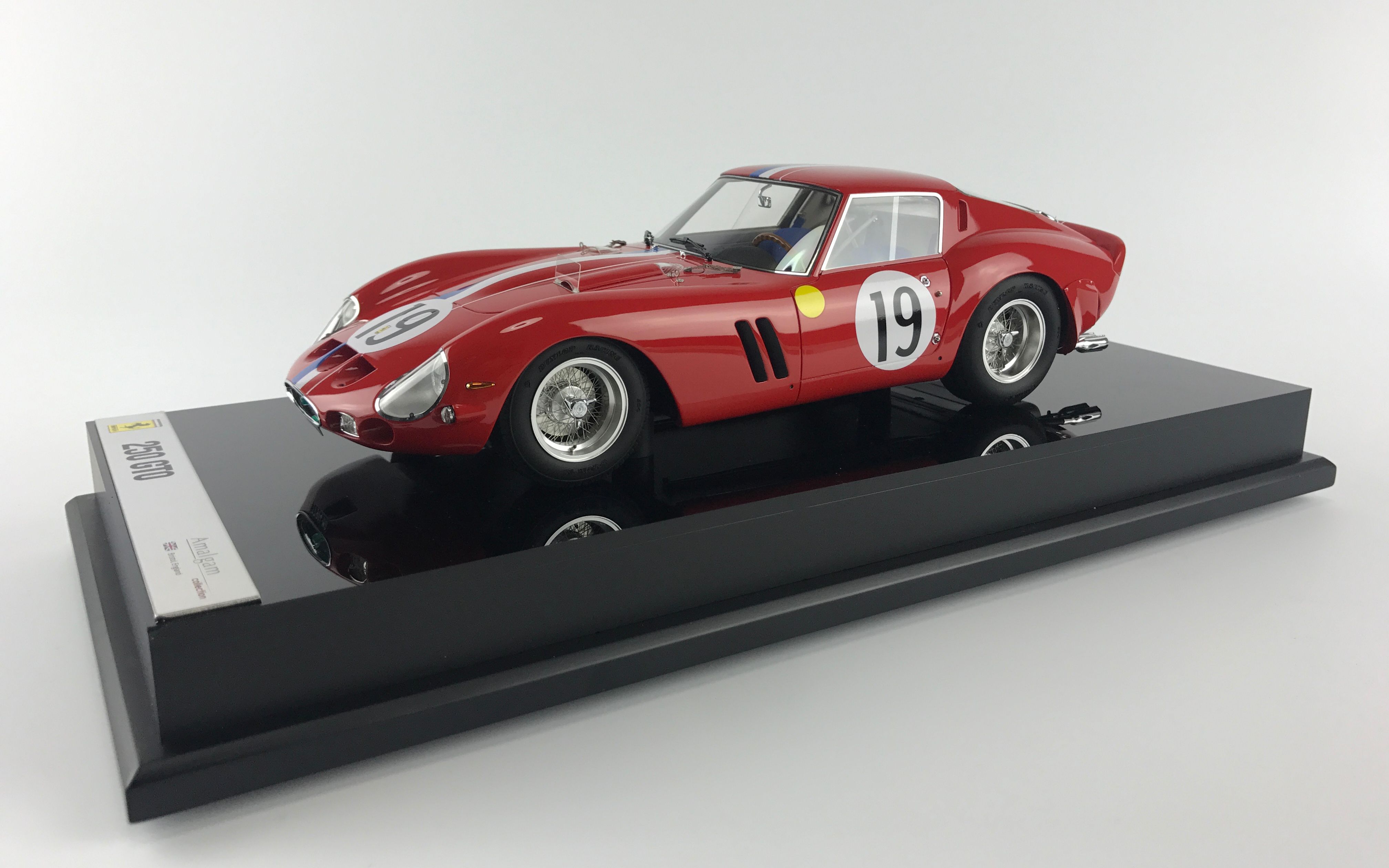 口袋评测68 口袋枫&半打的法拉利250gto杂谈 amalgam 1:18 1962 树脂