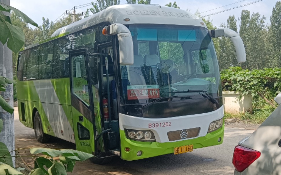 北京公交f48路金旅雪狐客车运行视频