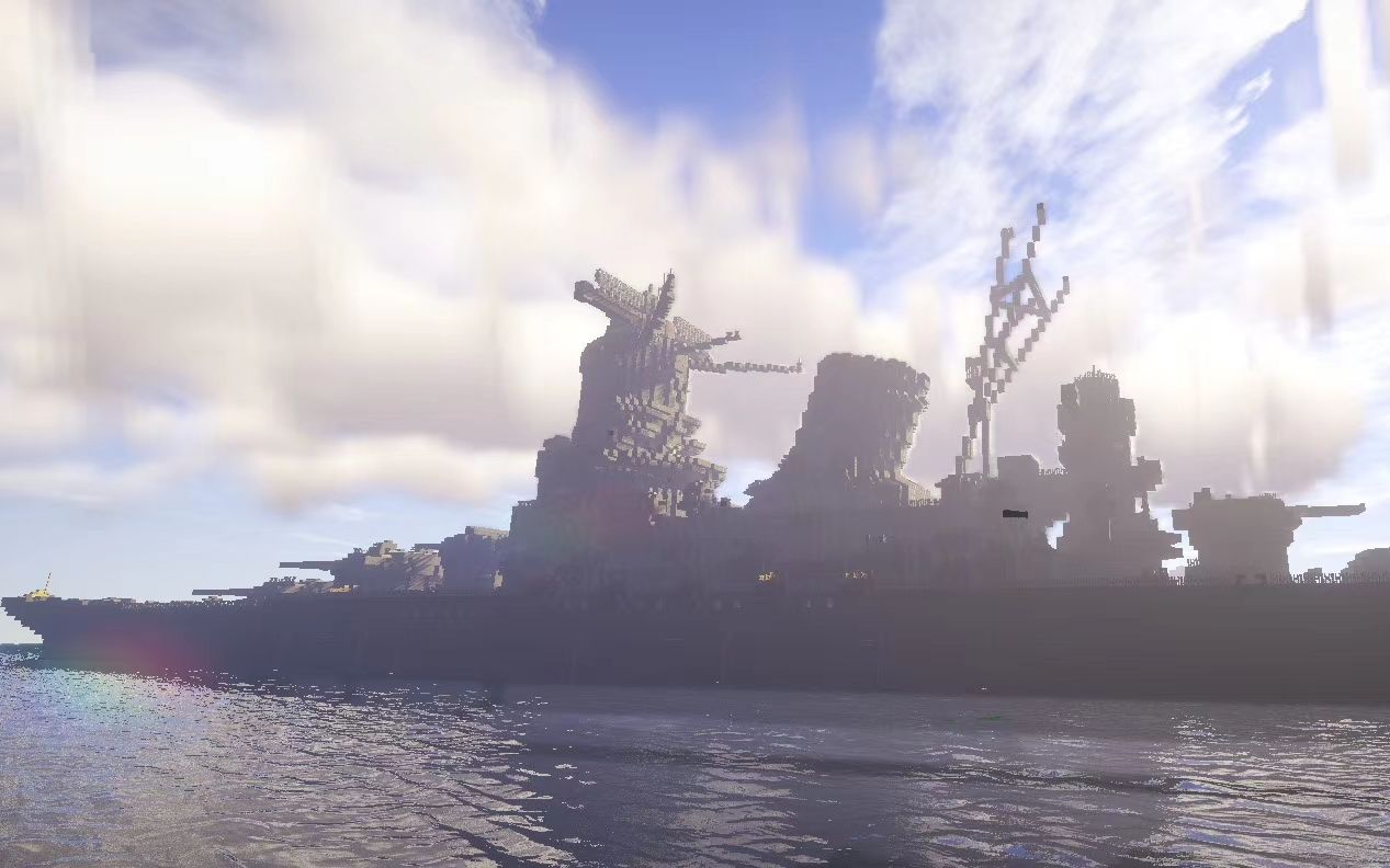 【minecraft】戦艦ヤマト-大和号战列舰