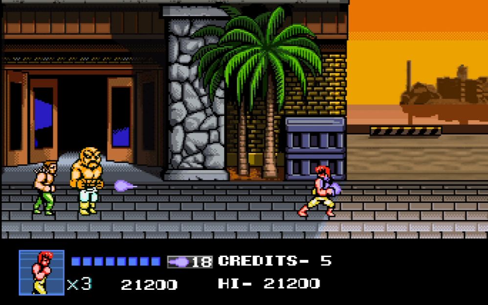 双截龙4复刻人好厉害的气功波好奇葩的旋风腿