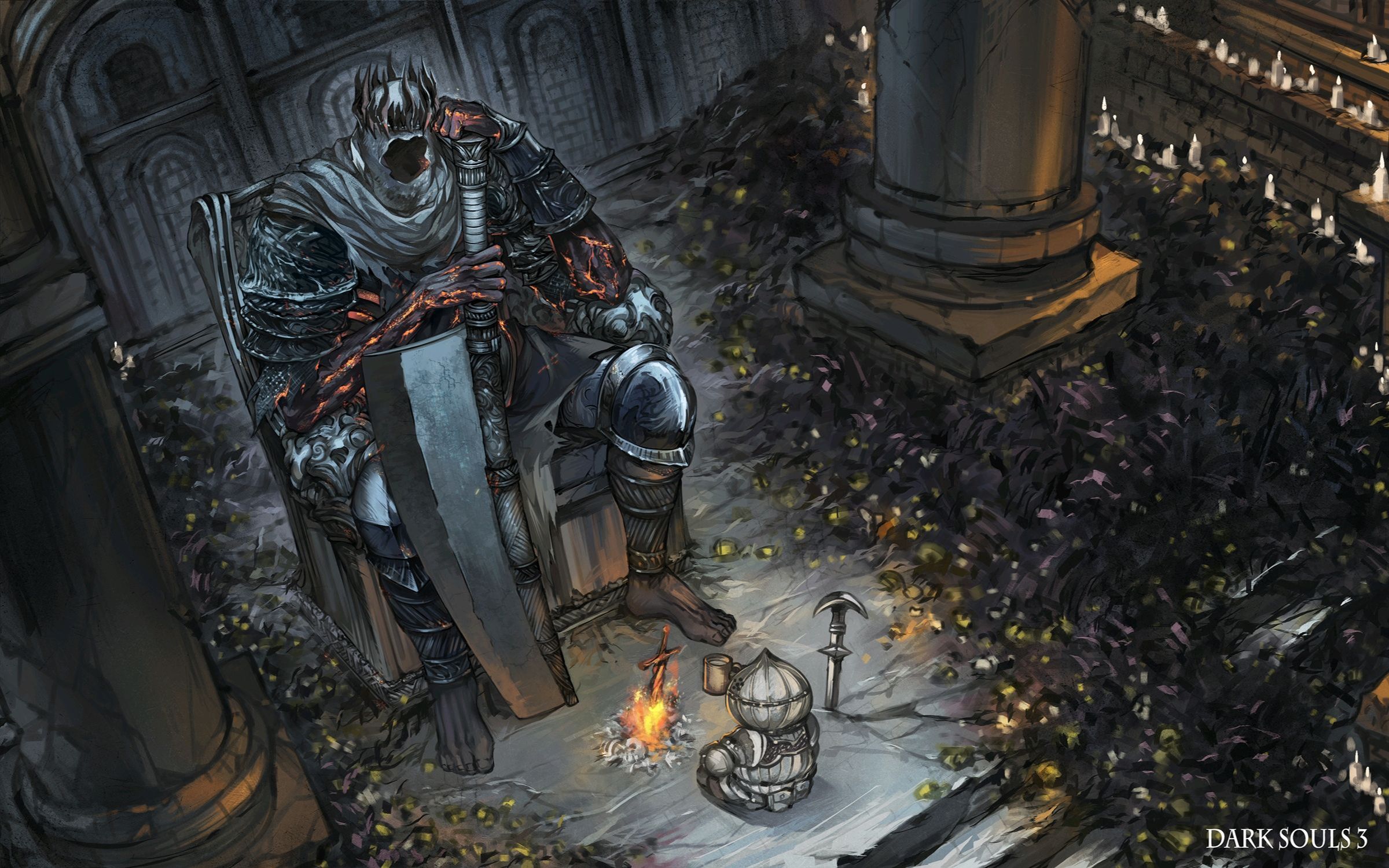 【黑暗之魂3】剑盾流8-再见,老朋友