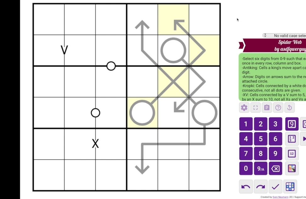 【变形数独12】小小的也很可爱