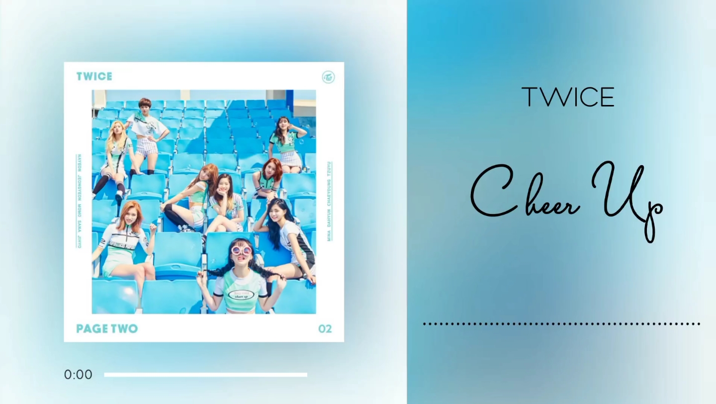 twice兔瓦斯专辑收录曲‖cheer up‖试听‖kpop哔哩哔哩bilibili