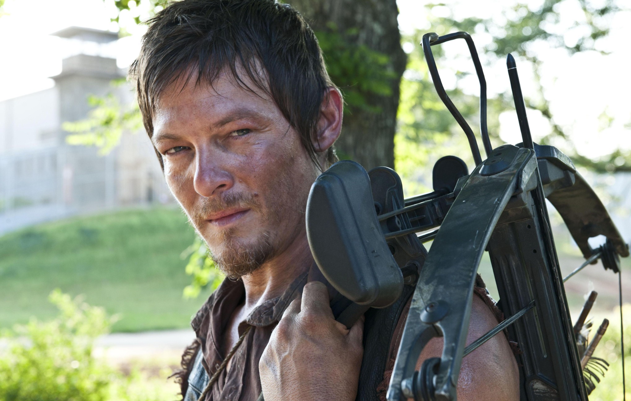 行尸走肉末日战士达里尔初次登场