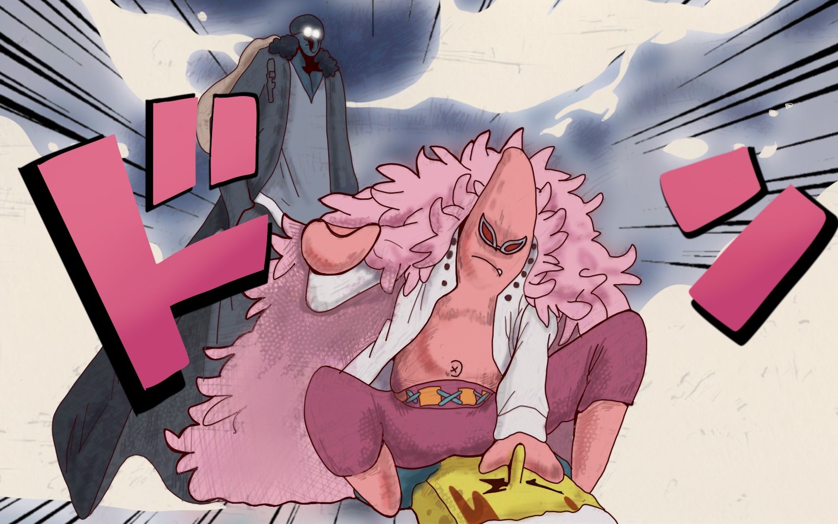 青雉章鱼哥 vs 派大星