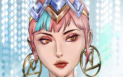 【procreate】奇亚娜lv