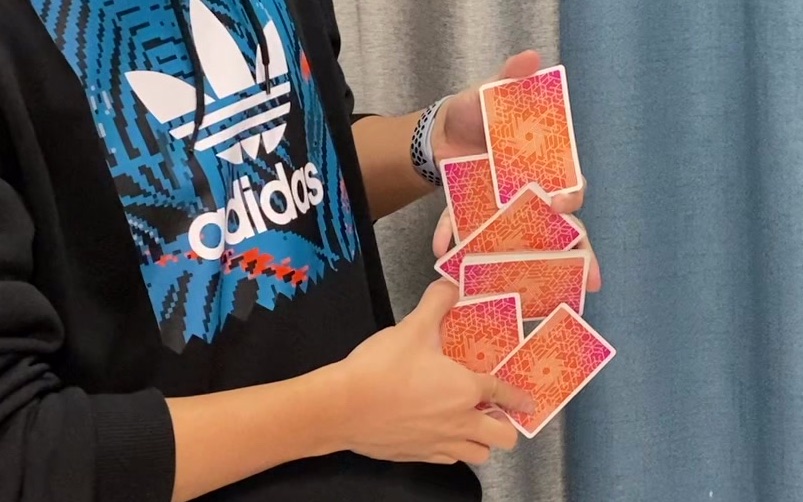 花切原创人人都能会的6段展牌3x3spread