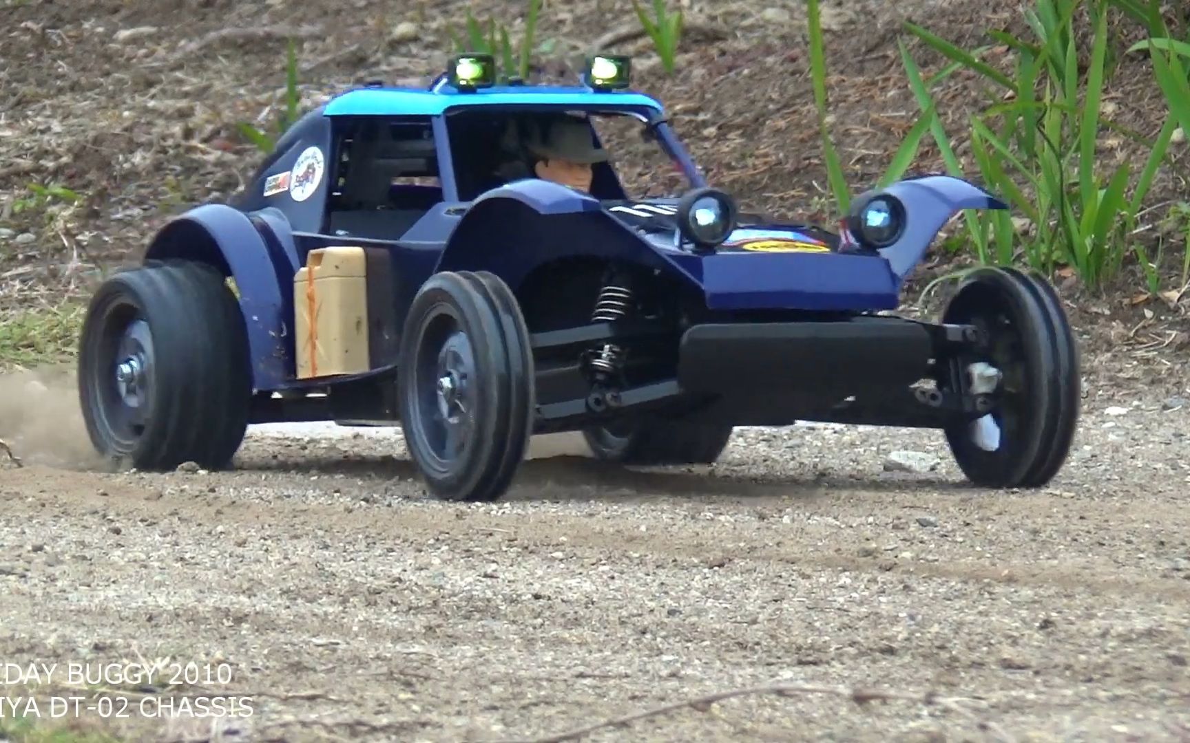 田宫假日马车 holiday buggy 1/10后驱越野车动态视频