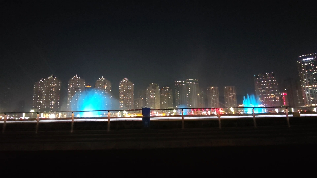 大连星海广场音乐喷泉