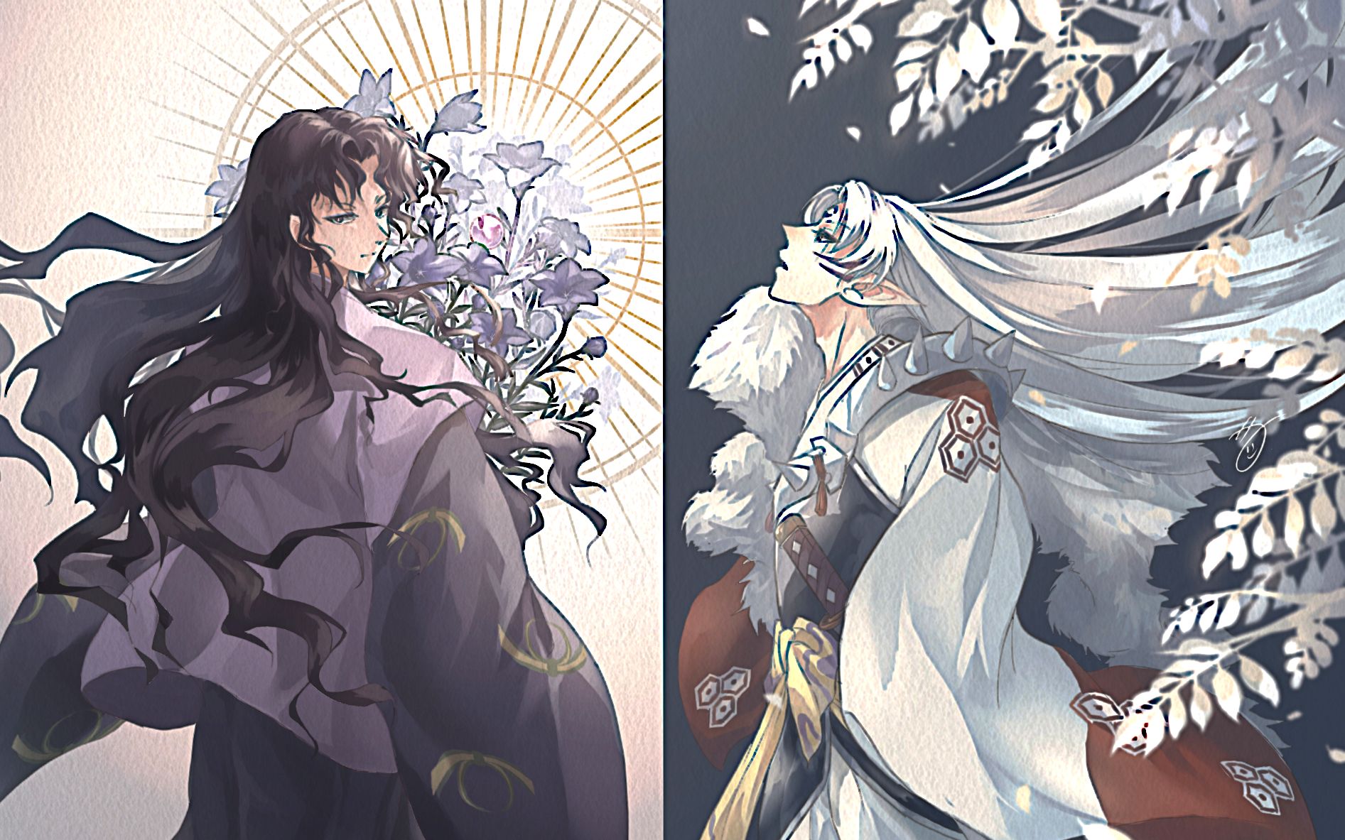 《犬夜叉》带上面具假意潇洒——终丶逃不过宿命的追杀_哔哩哔哩_bili