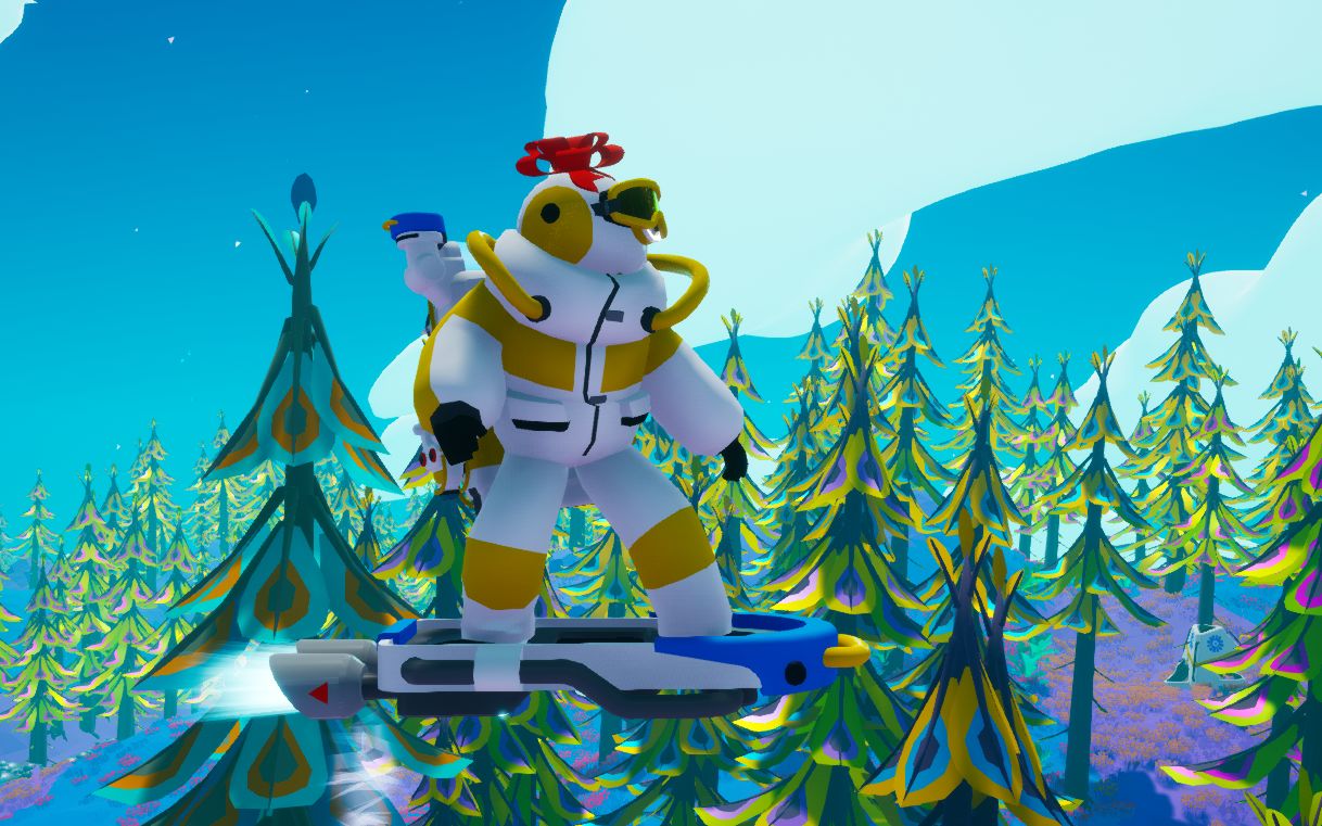 [图]【ASTRONEER】异星探险家"悬浮滑板/VTOL"载具数据任务解锁流程。