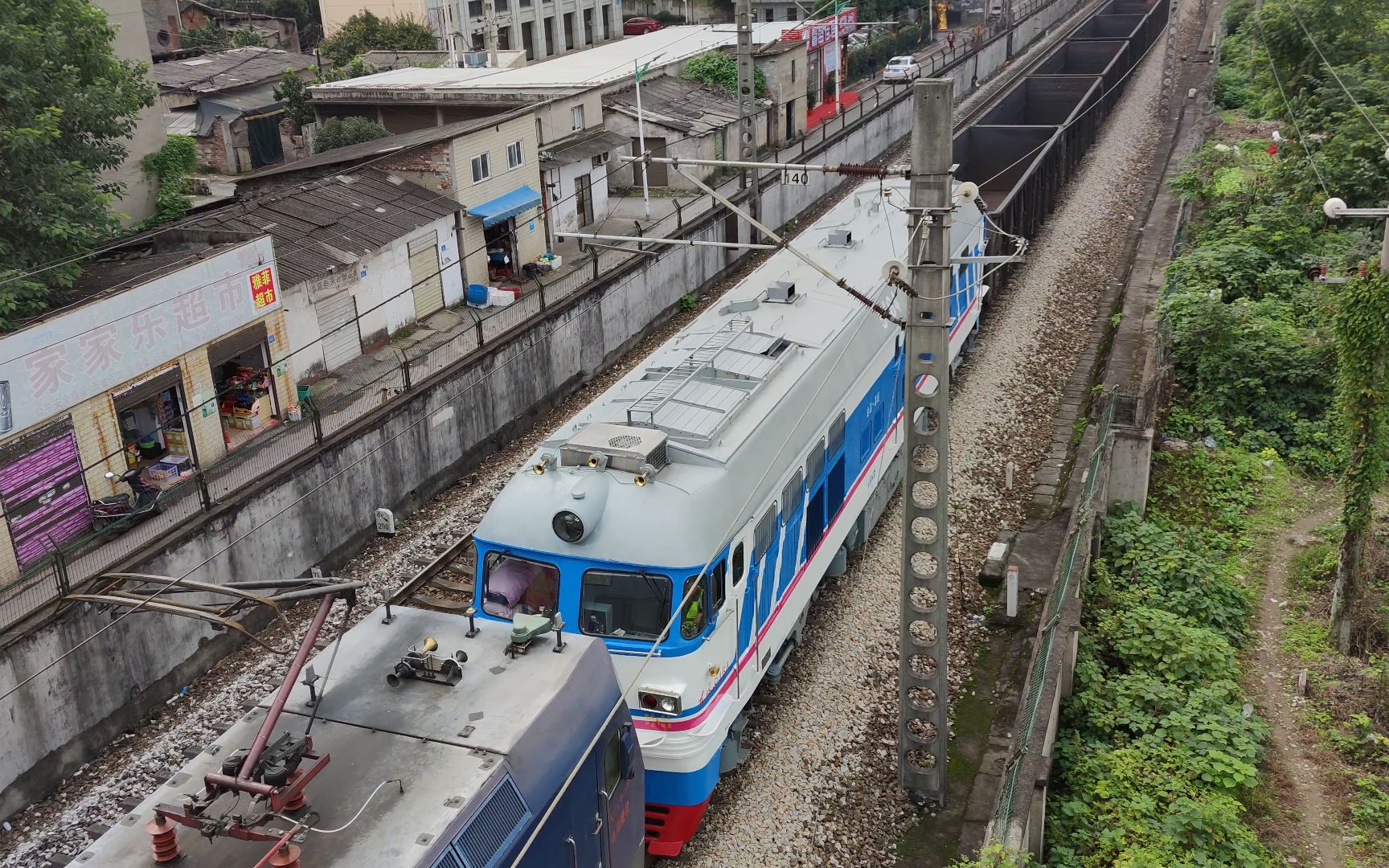 【沪昆线】和谐电1c回送金温4b通过