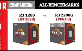 Download Video: R3 2200G vs R3 1200+GT1030（关联Ryzen 5 2400G）