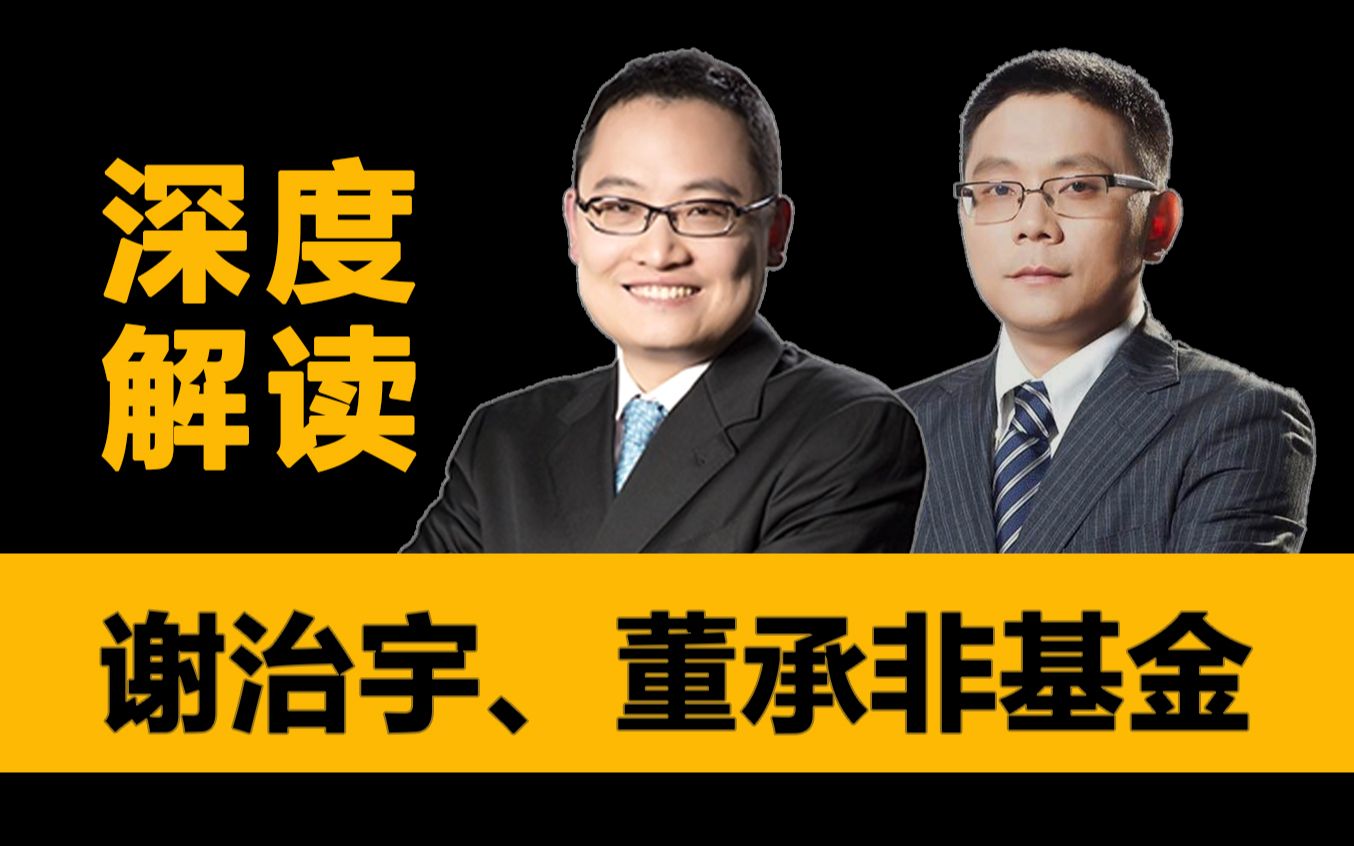 【深度解读谢治宇、董承非】兴全合宜、兴全趋势基金中报深度分析哔哩哔哩bilibili