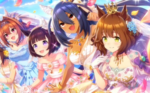 赛马娘日服新卡池 挑战8万钻满星花嫁菱亚马逊